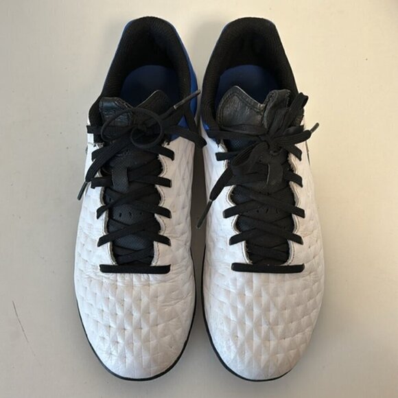 Nike Tiempo Legend 8 Pro TF Daybreak - White/Black/Hyper Royal/silver size men7 - Picture 7 of 10